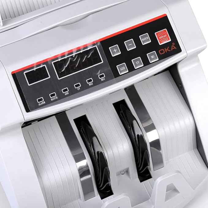 ماكينة عد الفلوس OKA-1100 - دقة وجودة عالية في عد النقود
