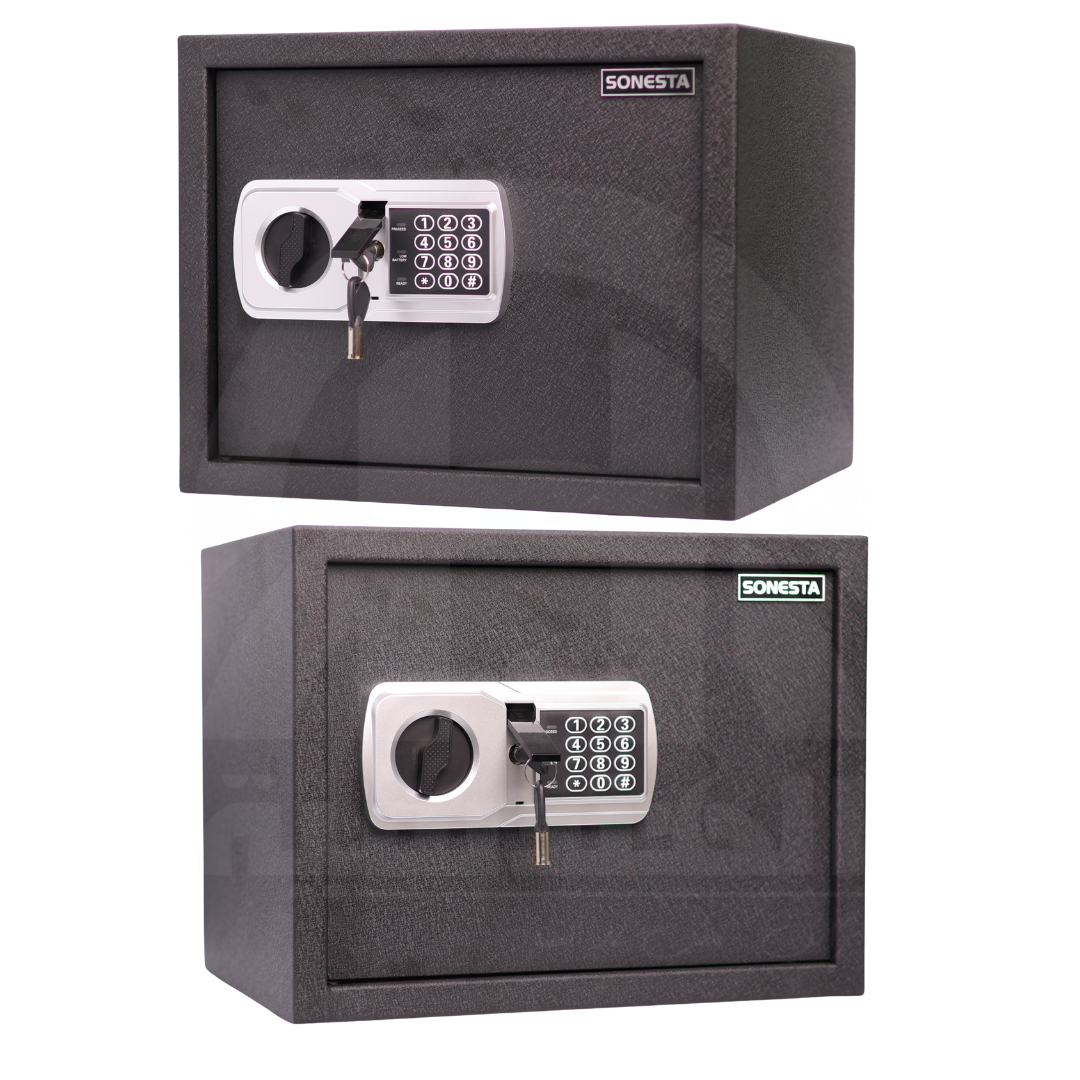 خزنة سونستا فاخرة بملمس قطيفة مقاس 30 - الهندسية للخزن