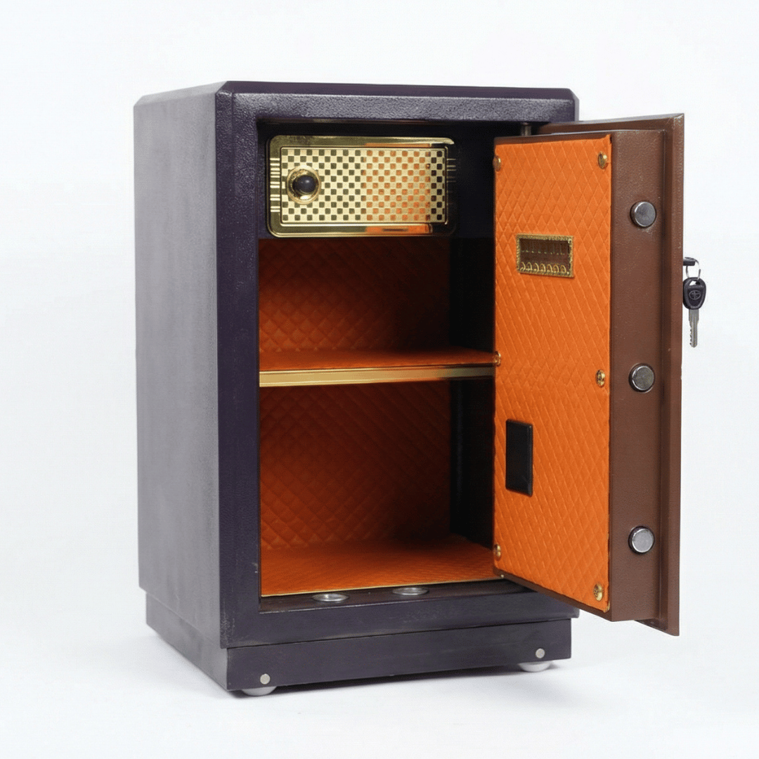 خزنة نصف مصفحة (تصفيح سونستا) - ارتفاع 62 سم | وزن 60 كجم | ضمان 7 سنوات