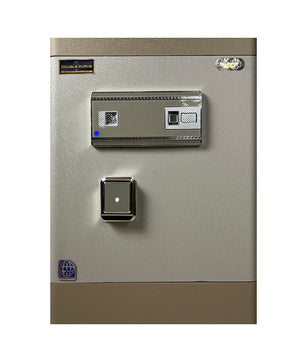 خزنة دابل كيرف Double Curve DXG 60F ببصمة وأزرار تاتش - بيج