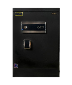 خزنة دابل كيرف Double Curve DXG 70F ببصمة وأزرار تاتش - أسود