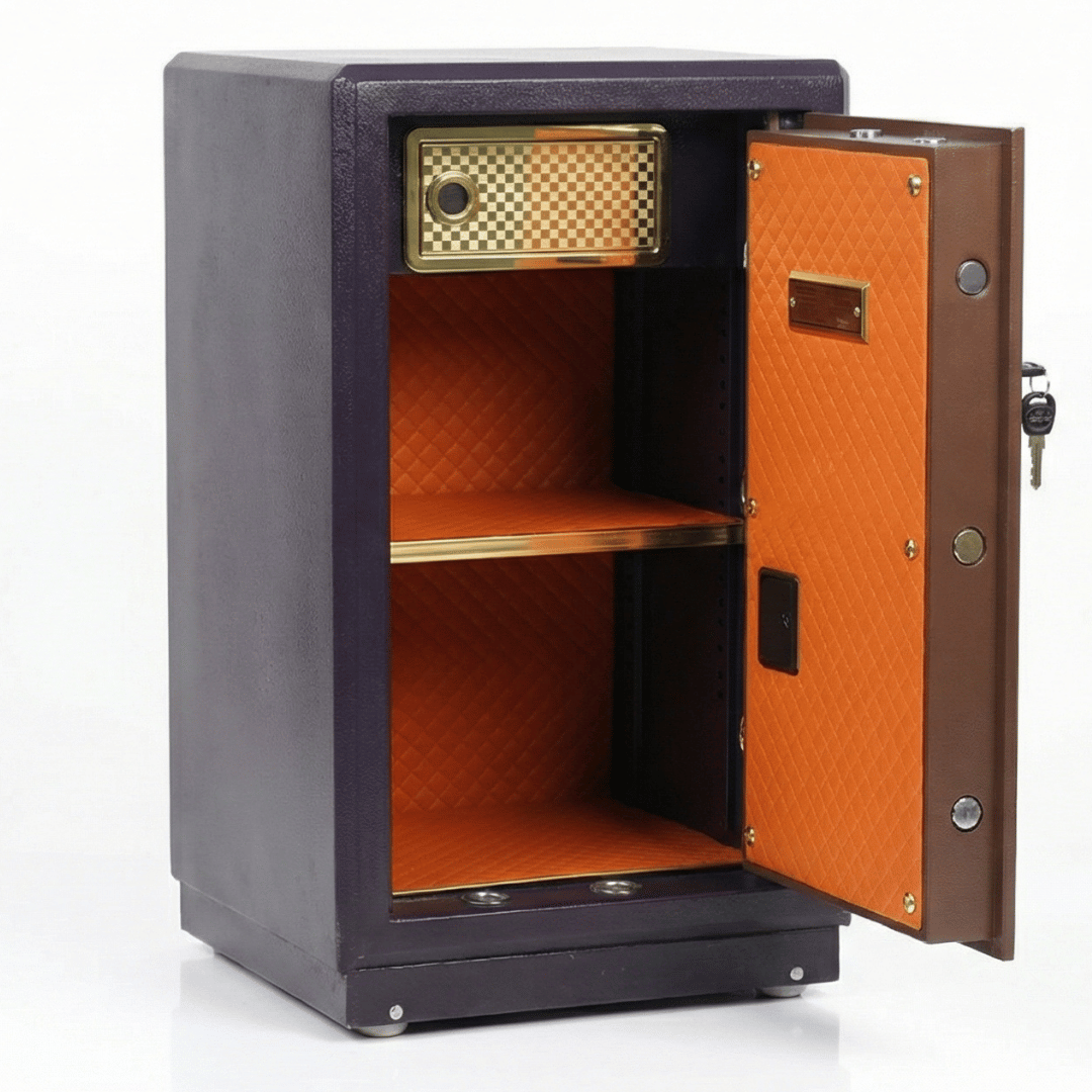 خزنة نصف مصفحة (تصفيح سونستا) - ارتفاع 82 سم | وزن 92 كجم | ضمان 7 سنوات