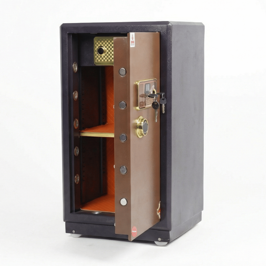 خزنة نصف مصفحة (تصفيح سونستا) - ارتفاع 92 سم | وزن 112 كجم | ضمان 7 سنوات