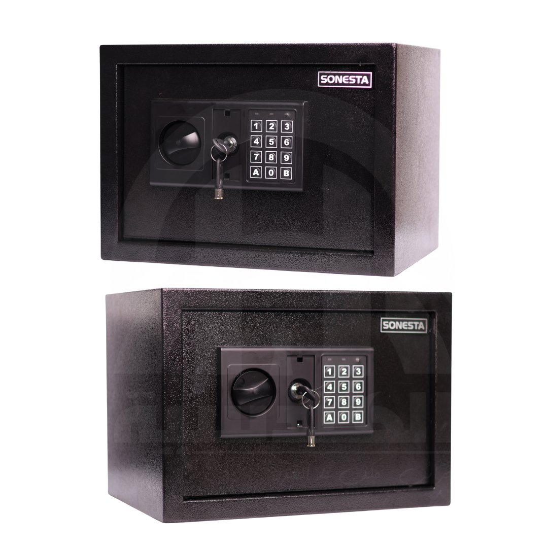 خزنة سونستا SONESTA بباسورد ومفتاحين ماستر مع رف داخلي مقاس 25 - الشركة الهندسية