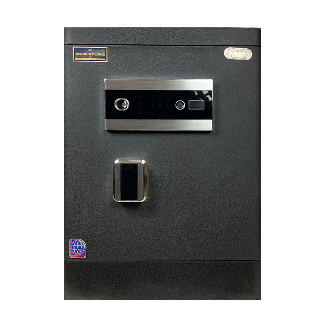 خزنة دابل كيرف Double Curve DXG 60F ببصمة وأزرار تاتش - أسود