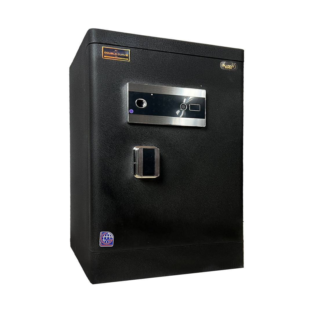 خزنة دابل كيرف Double Curve DXG 70F ببصمة وأزرار تاتش - أسود