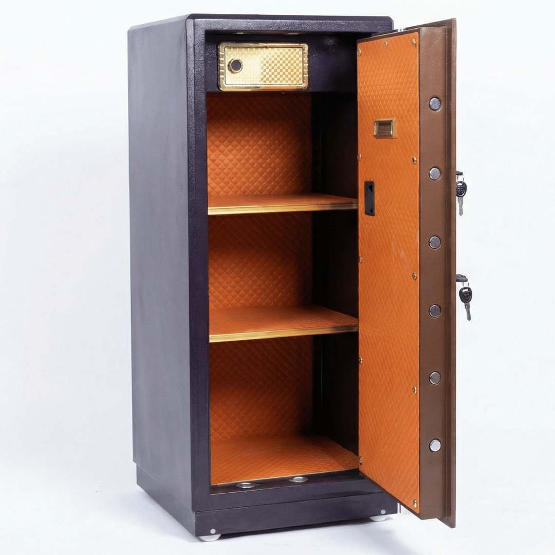 خزنة نصف مصفحة (تصفيح سونستا) - ارتفاع 130 سم | وزن 165 كجم | ضمان 7 سنوات