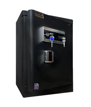 خزنة دابل كيرف Double Curve DXG 70F ببصمة وأزرار تاتش - أسود