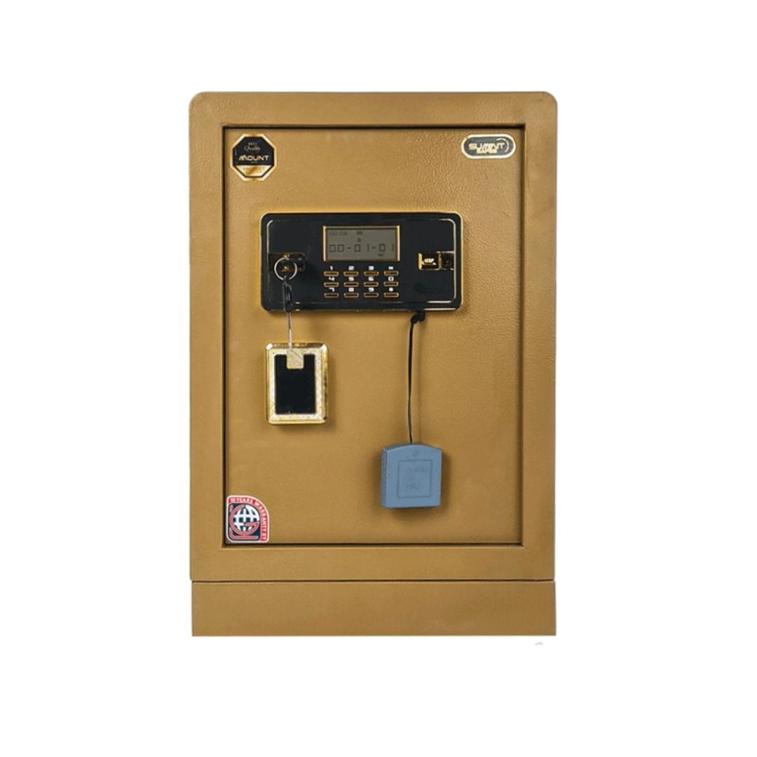 خزنة ديجيتال Mount Safe MT60 GOLD | مع انذار وضمان 7 سنوات
