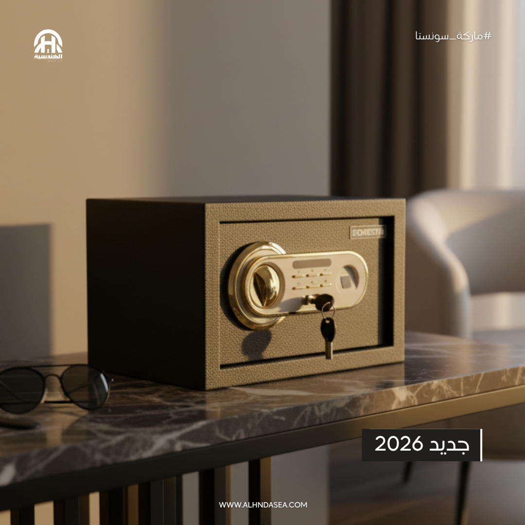 SONESTA 20 خزنة أمان بتقنية بصمة الإصبع - الهندسية