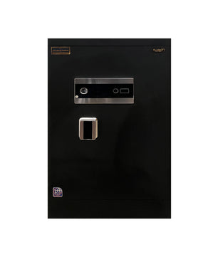 خزنة دابل كيرف Double Curve DXG 80F ببصمة وأزرار تاتش - أسود
