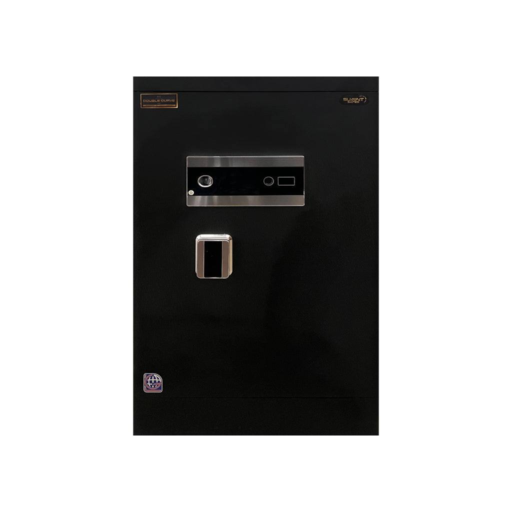 خزنة دابل كيرف Double Curve DXG 80F ببصمة وأزرار تاتش - أسود