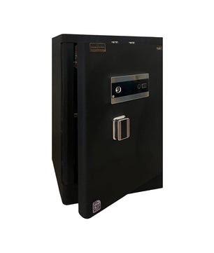 خزنة دابل كيرف Double Curve DXG 80F ببصمة وأزرار تاتش - أسود
