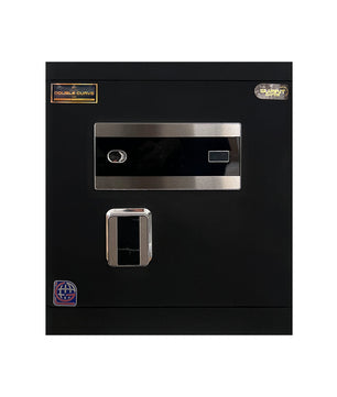 خزنة دابل كيرف Double Curve DXG 45F ببصمة وأزرار تاتش - أسود