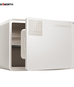 خزنة فندقية ديجيتال LOCKSWORTH 4524 - مقاس أكبر وأمان متطور | اوف وايت