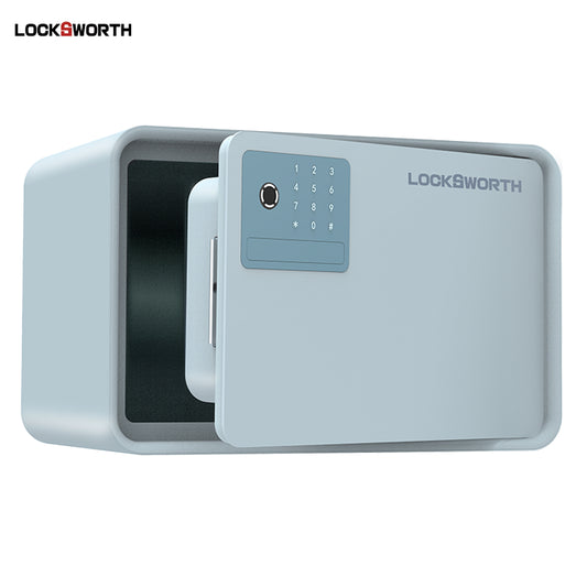 خزنة ببصمة وباسورد LOCKSWORTH 4528 - أمان ديجيتال وفاخرة | الهندسية (بيبي بلو)
