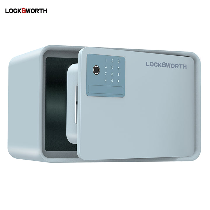 خزنة ببصمة وباسورد LOCKSWORTH 4528 - أمان ديجيتال وفاخرة | الهندسية (بيبي بلو)