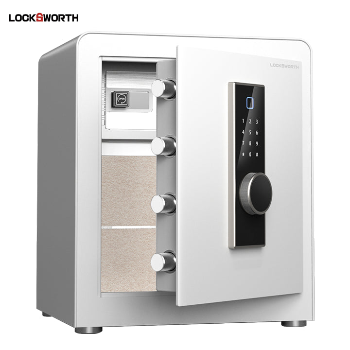 خزنة ببصمة وباسورد LOCKSWORTH VS4551 - مقاس كبير 45 سم وأمان معزز