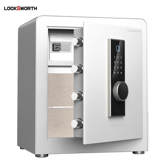 خزنة ببصمة وباسورد LOCKSWORTH VS4551 - مقاس كبير 45 سم وأمان معزز